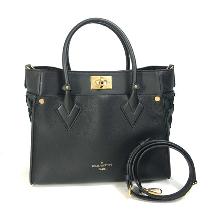 Louis Vuitton Black Leather On My Side