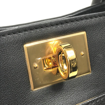 Louis Vuitton Black Leather On My Side