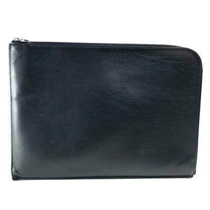 Louis Vuitton Black Leather Pochette Jour