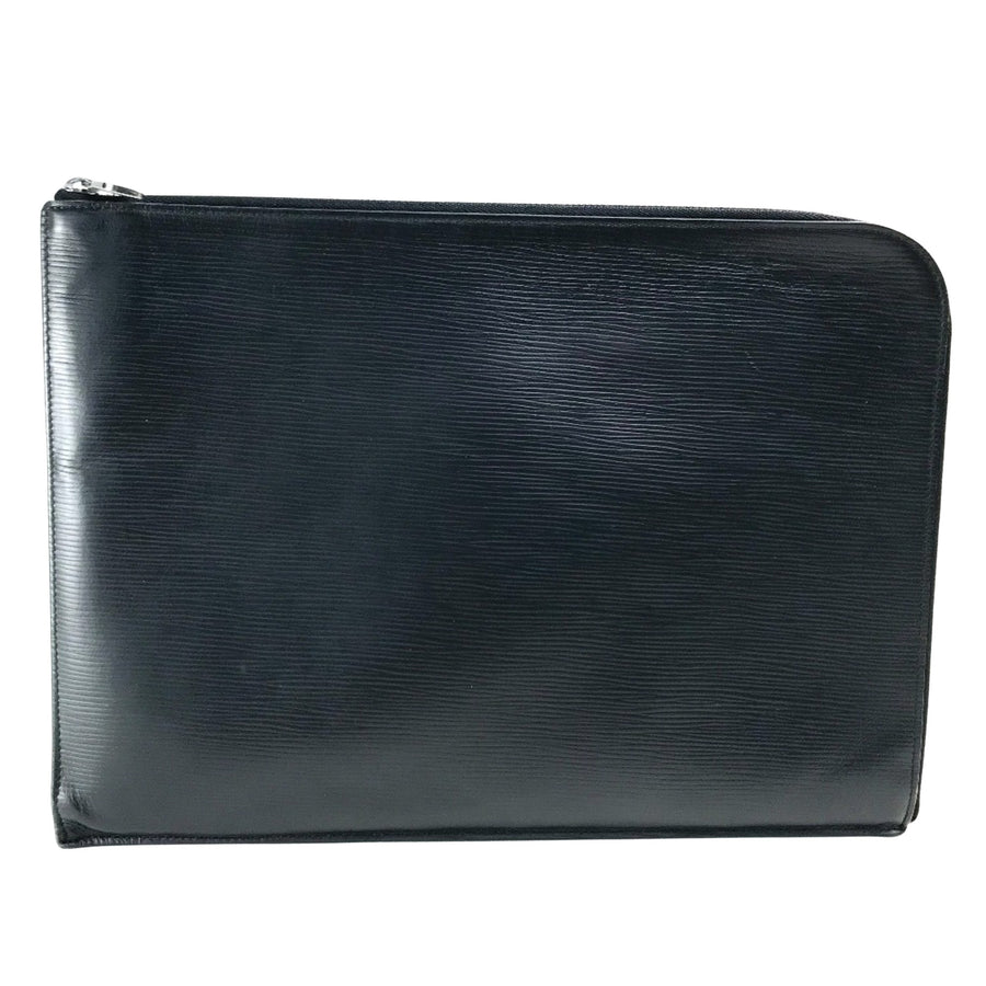 Louis Vuitton Black Leather Pochette Jour