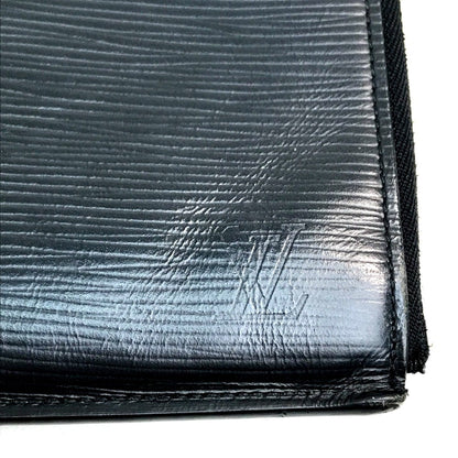 Louis Vuitton Black Leather Pochette Jour