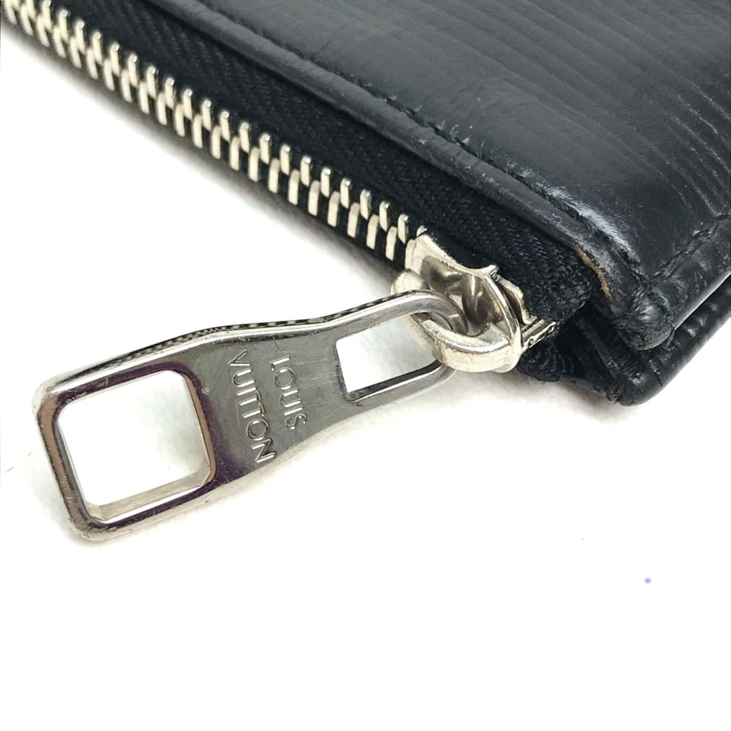 Louis Vuitton Black Leather Pochette Jour