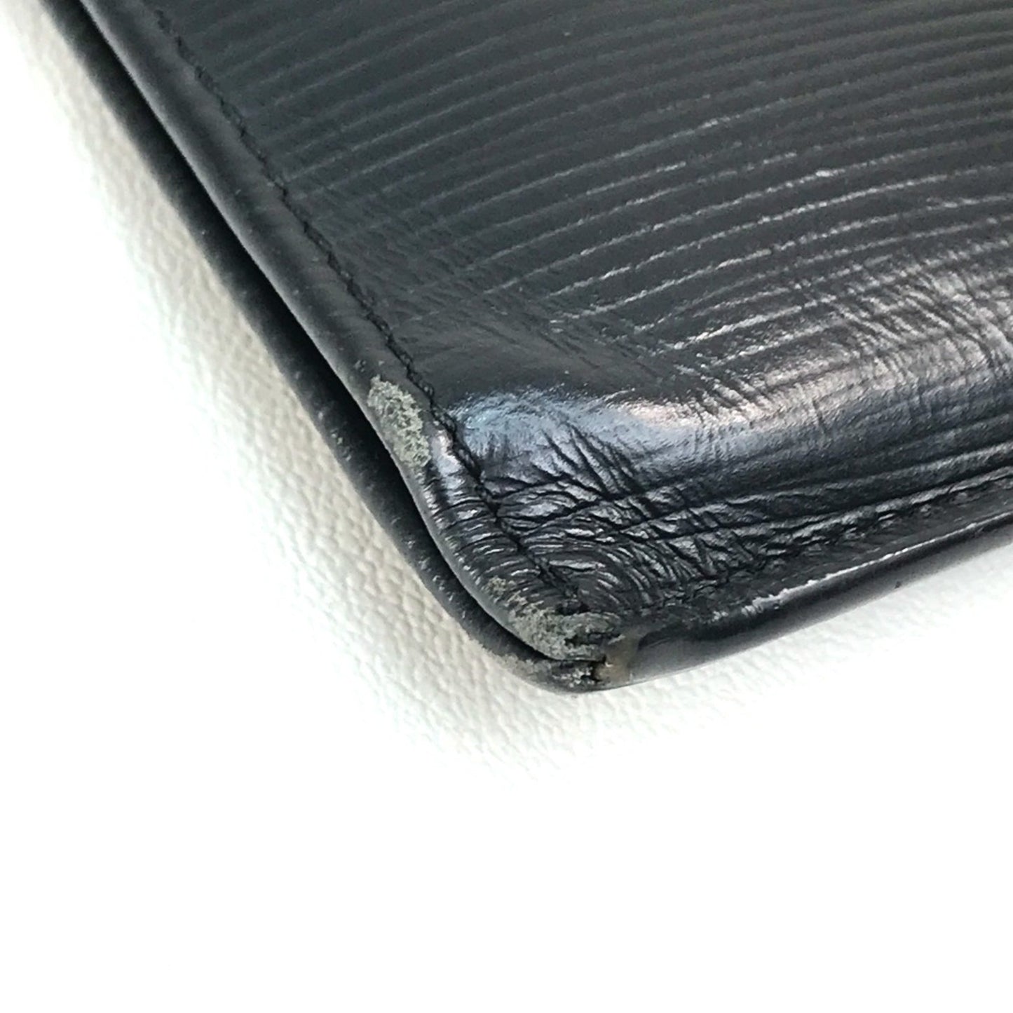Louis Vuitton Black Leather Pochette Jour