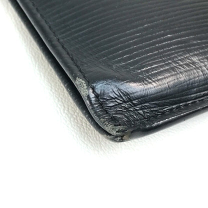 Louis Vuitton Black Leather Pochette Jour