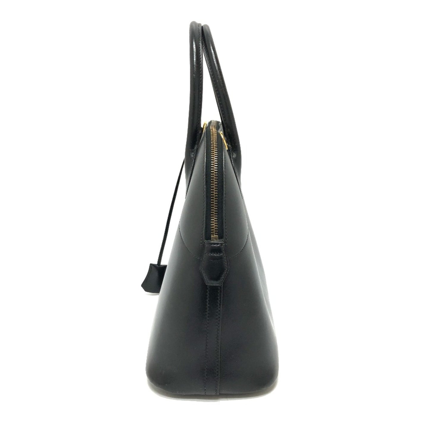 Hermès Black Leather Bolide