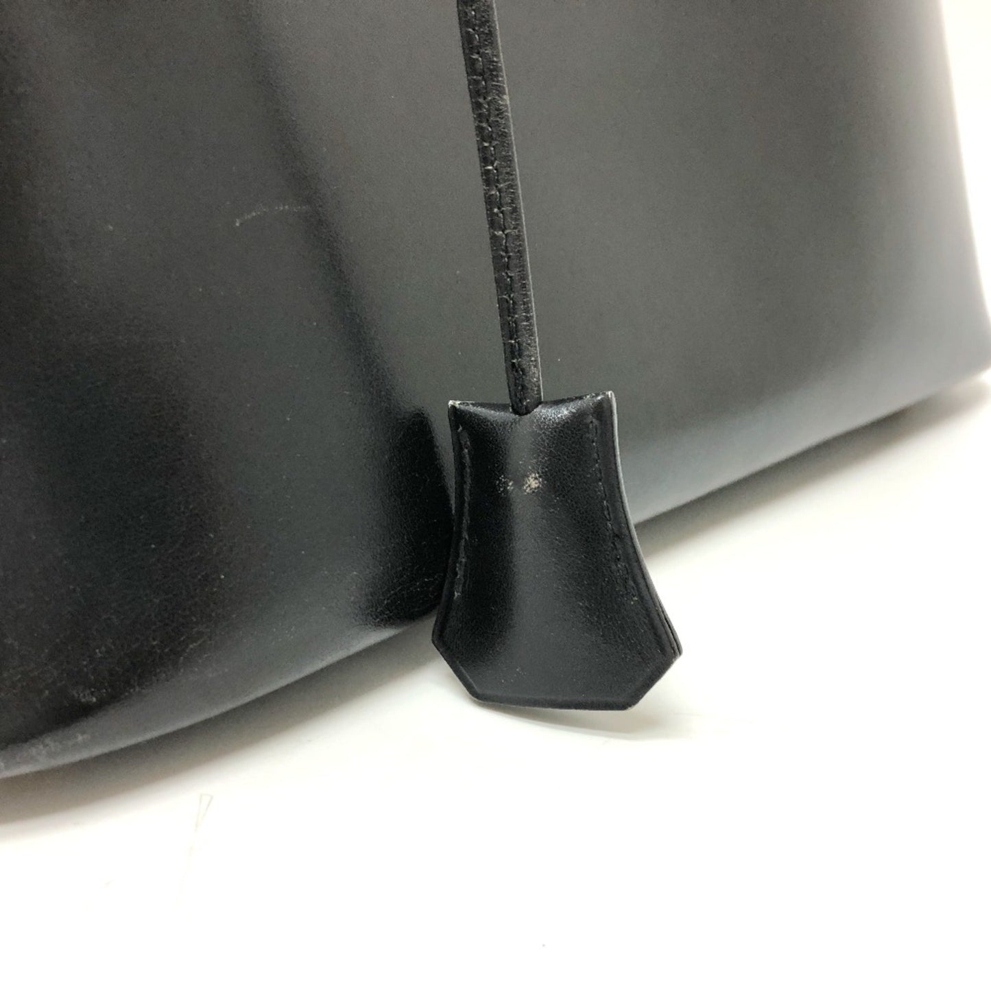 Hermès Black Leather Bolide