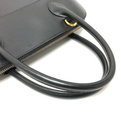 Hermès Black Leather Bolide