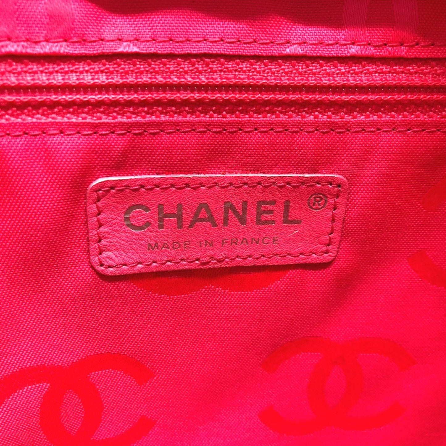 Chanel Gray Tweed Cambon