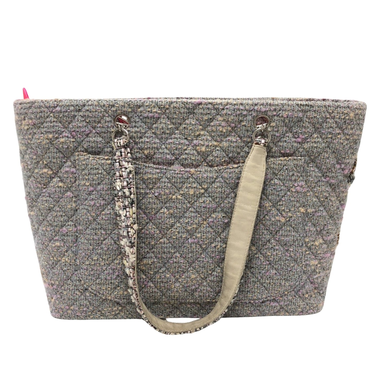 Chanel Gray Tweed Cambon