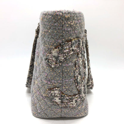 Chanel Gray Tweed Cambon