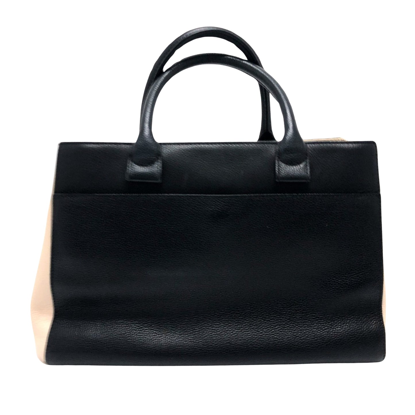 Chanel Black Leather Cabas