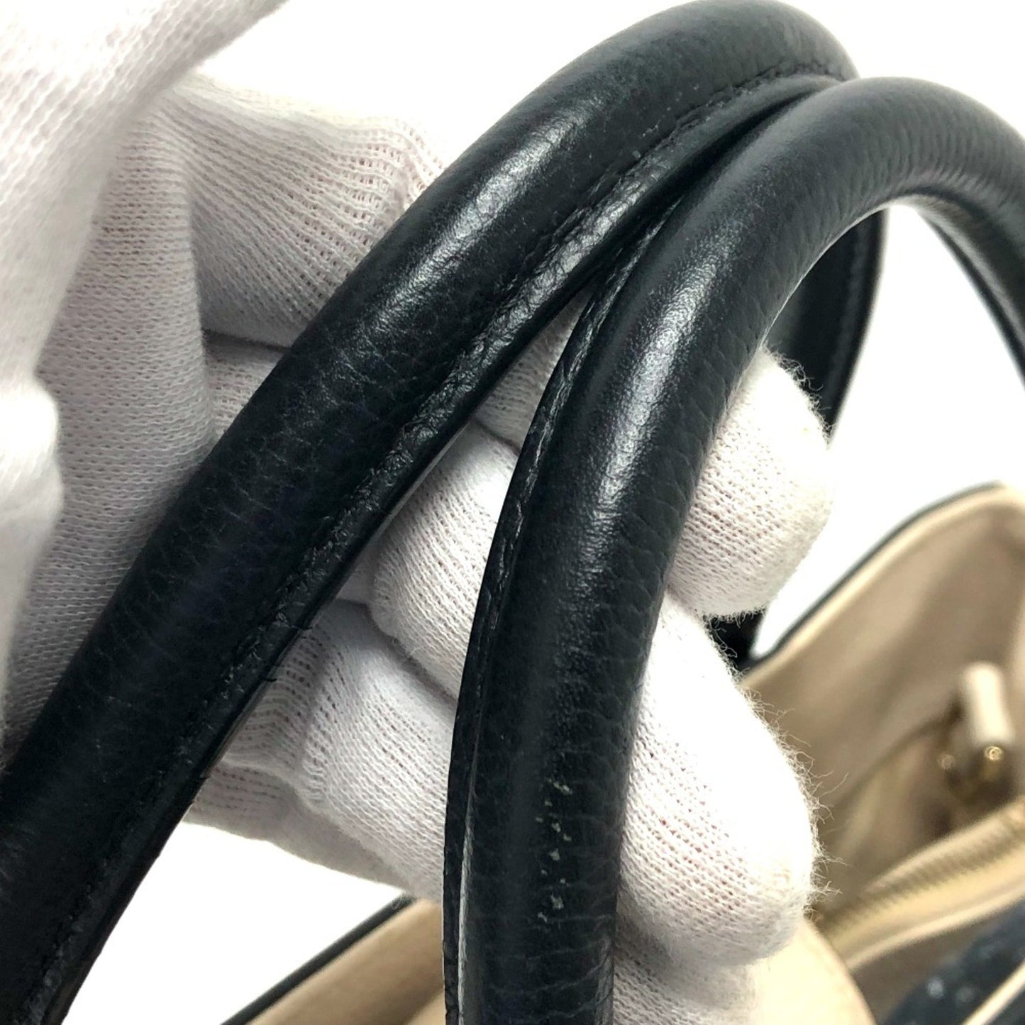 Chanel Black Leather Cabas