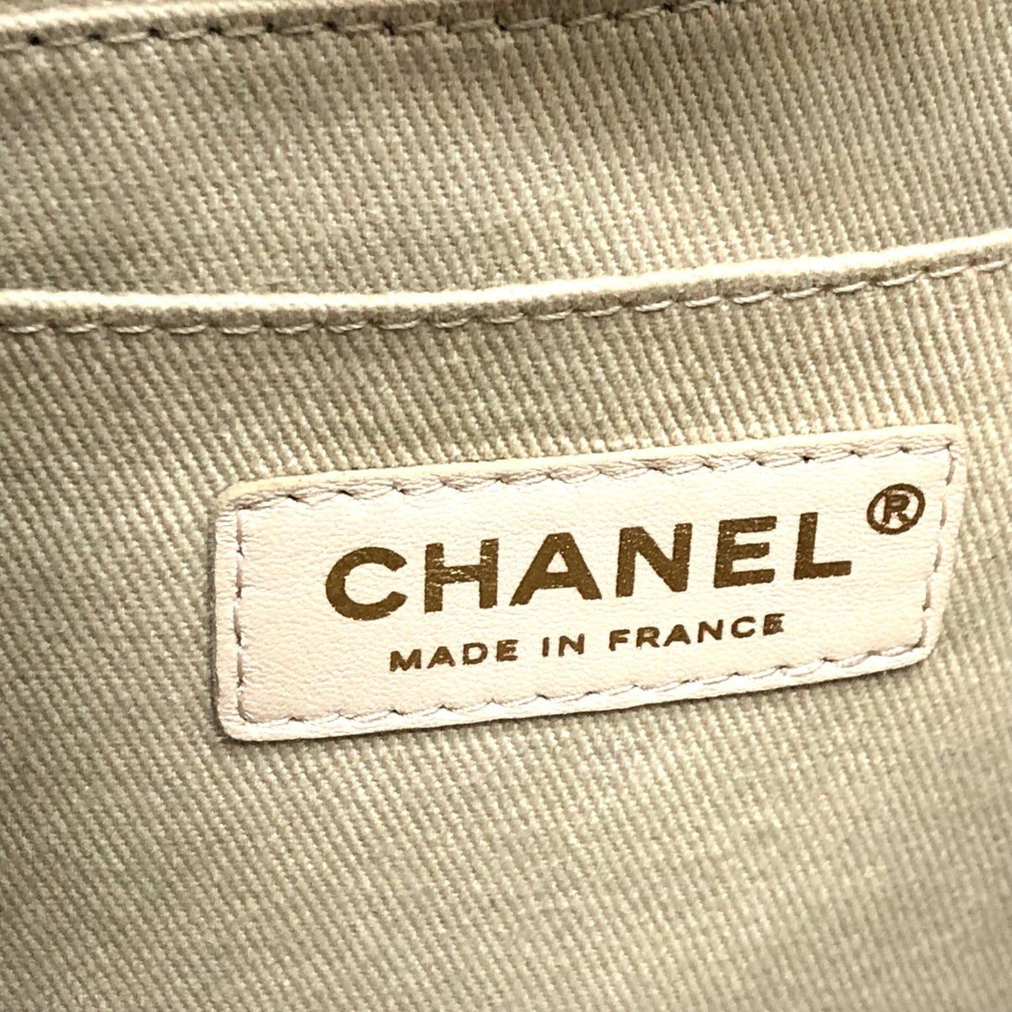 Chanel Black Leather Cabas