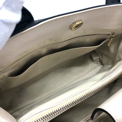 Chanel Black Leather Cabas