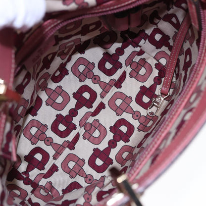 Gucci Pink Leather Gg Signature