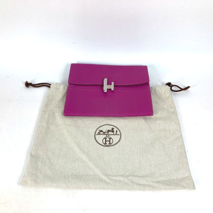 Hermès Purple Leather Cinhetic