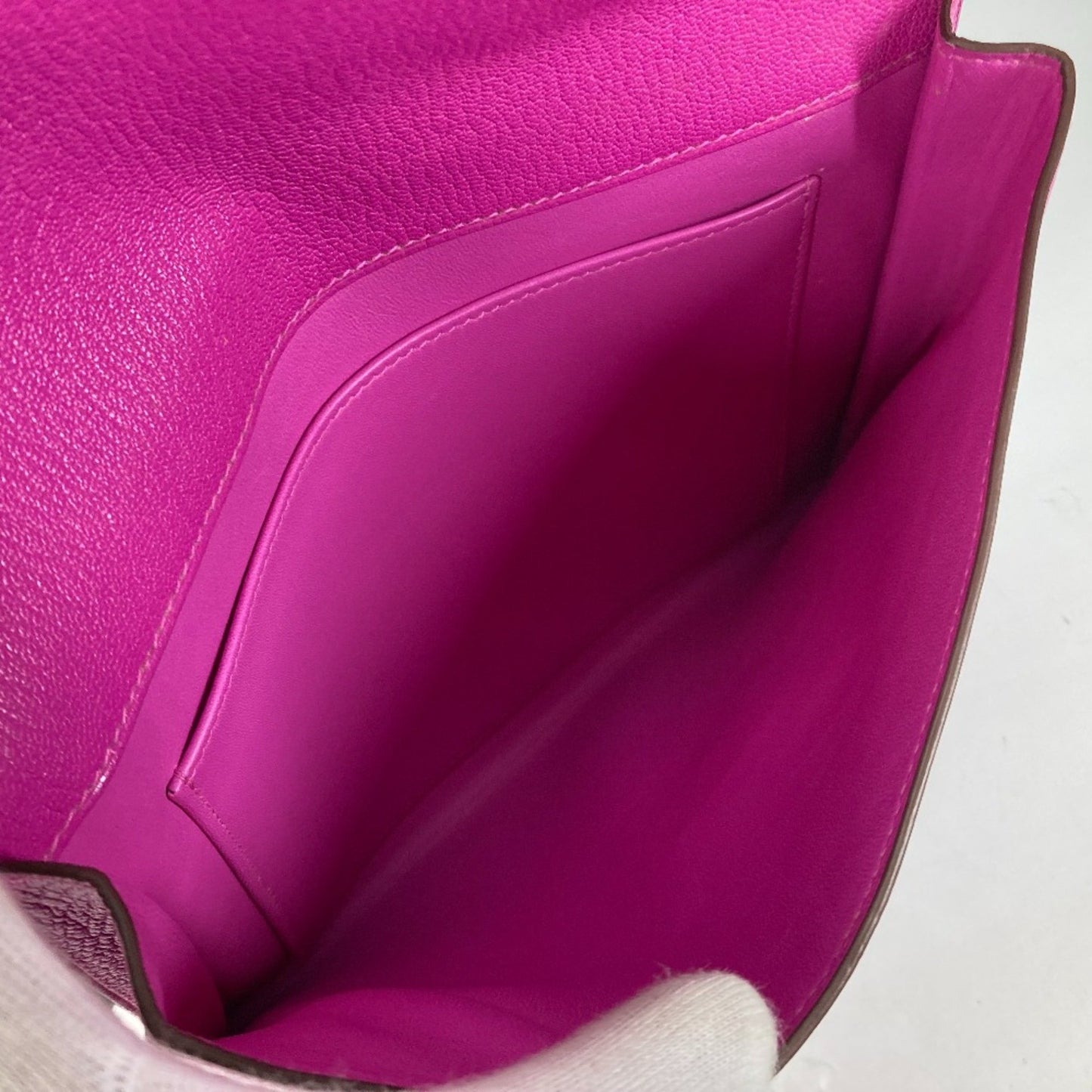 Hermès Purple Leather Cinhetic