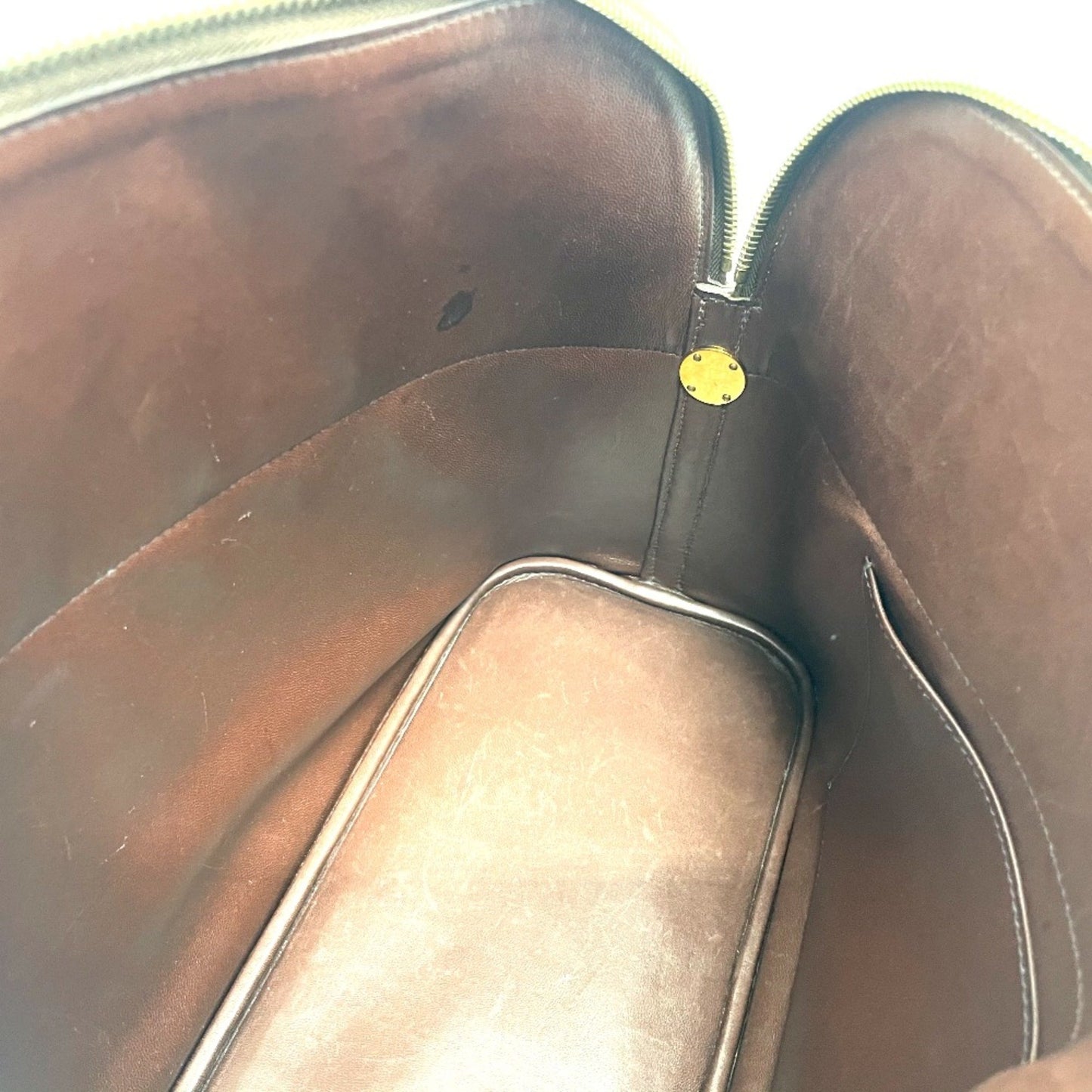 Hermès Brown Leather Bolide