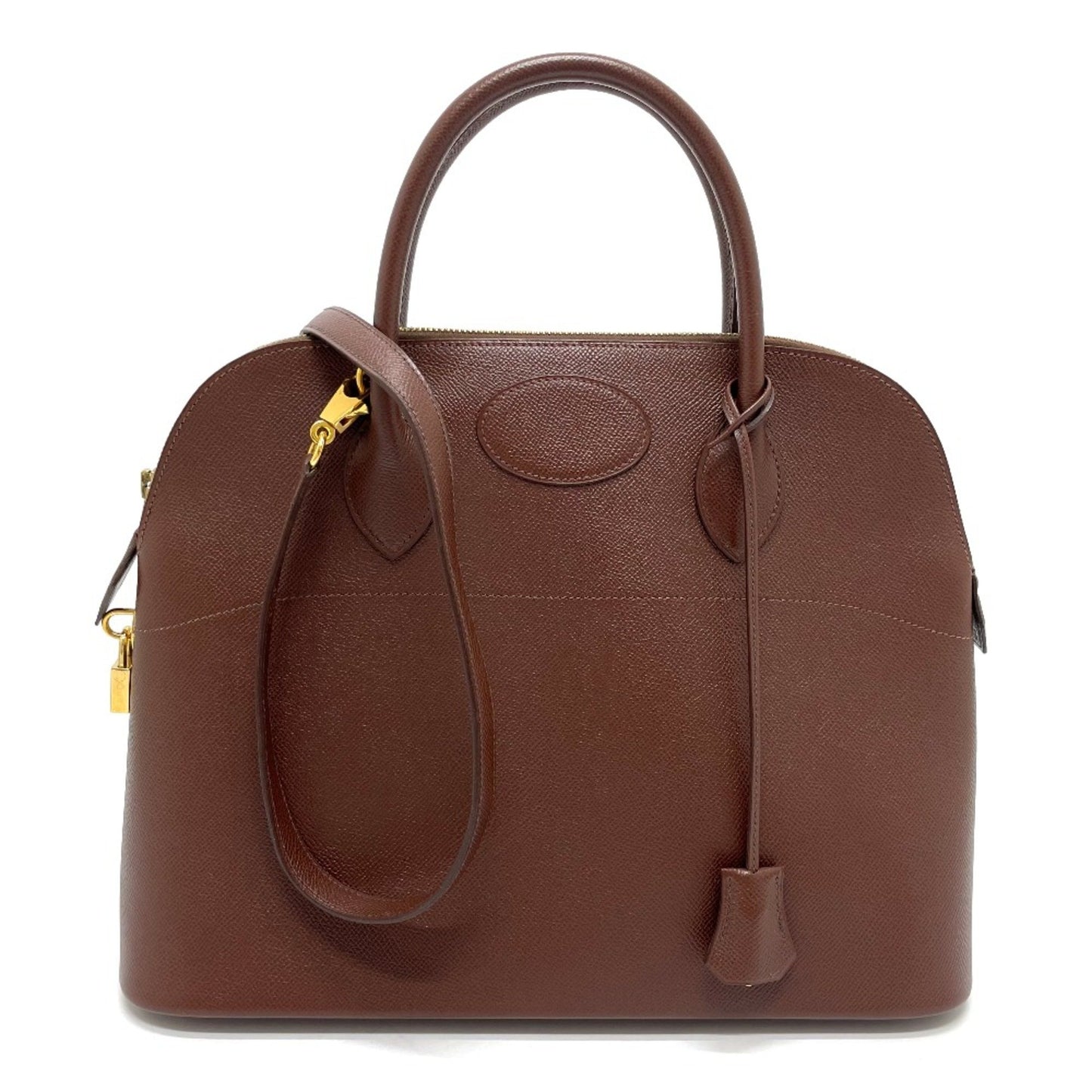 Hermès Brown Leather Bolide