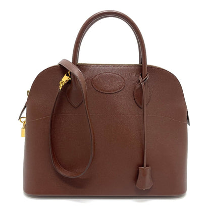 Hermès Brown Leather Bolide