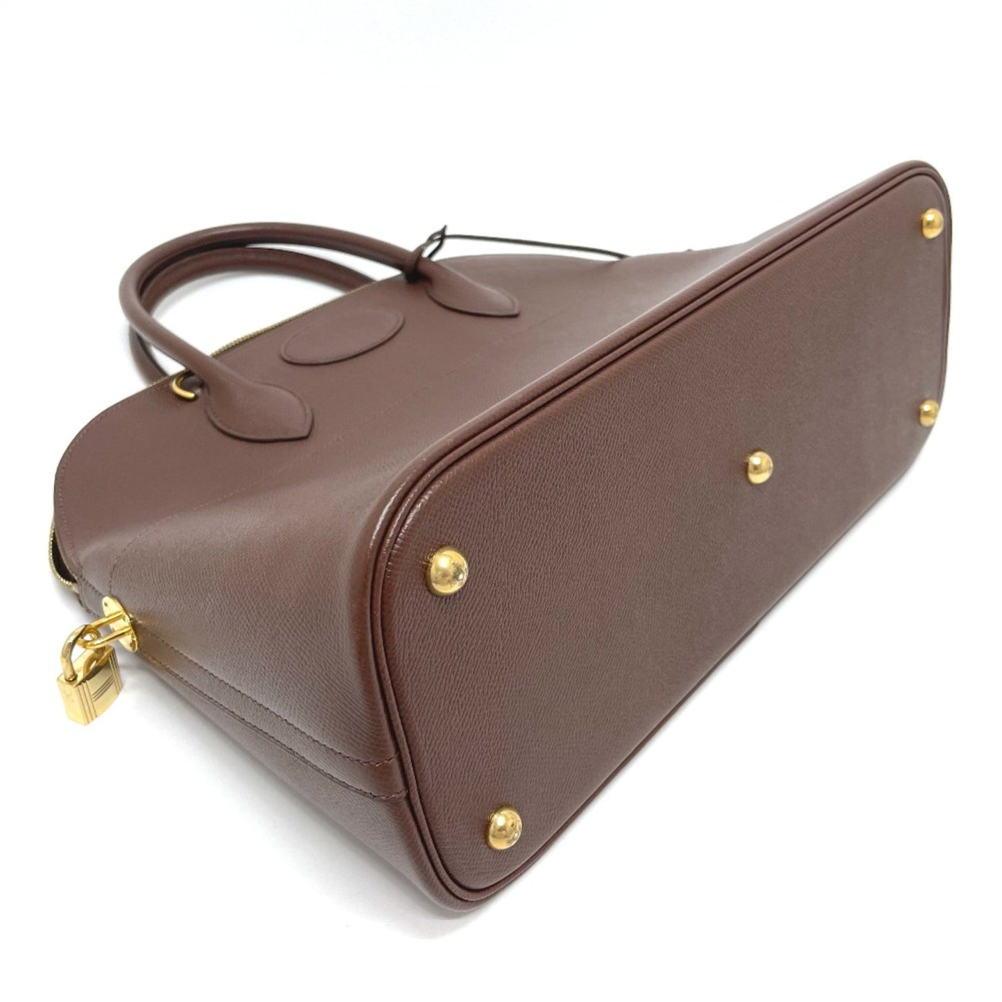 Hermès Brown Leather Bolide