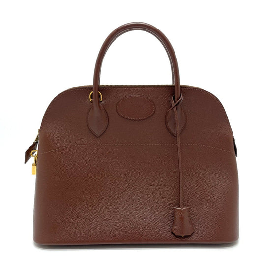 Hermès Brown Leather Bolide