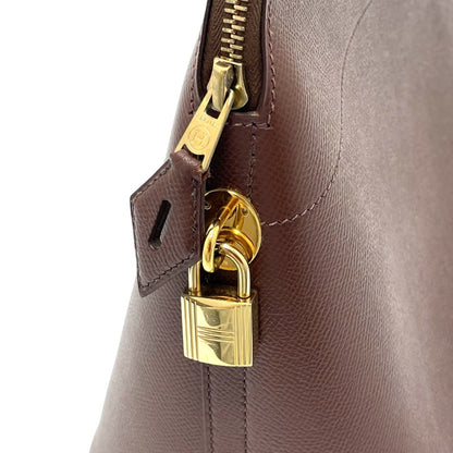 Hermès Brown Leather Bolide