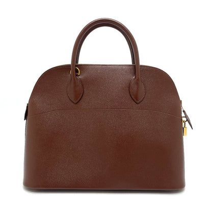 Hermès Brown Leather Bolide