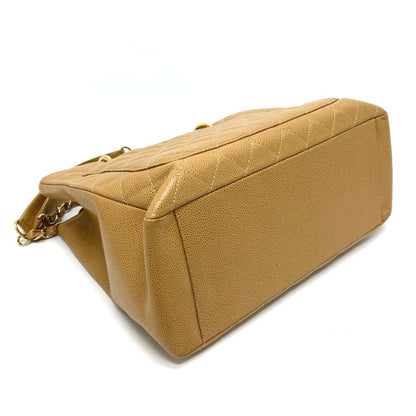 Chanel Brown Leather Shopping