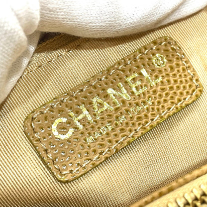 Chanel Brown Leather Shopping