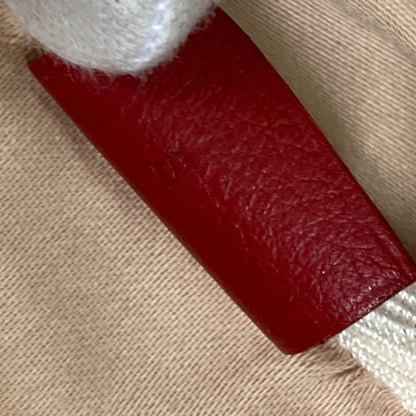 Hermès Red Leather Victoria