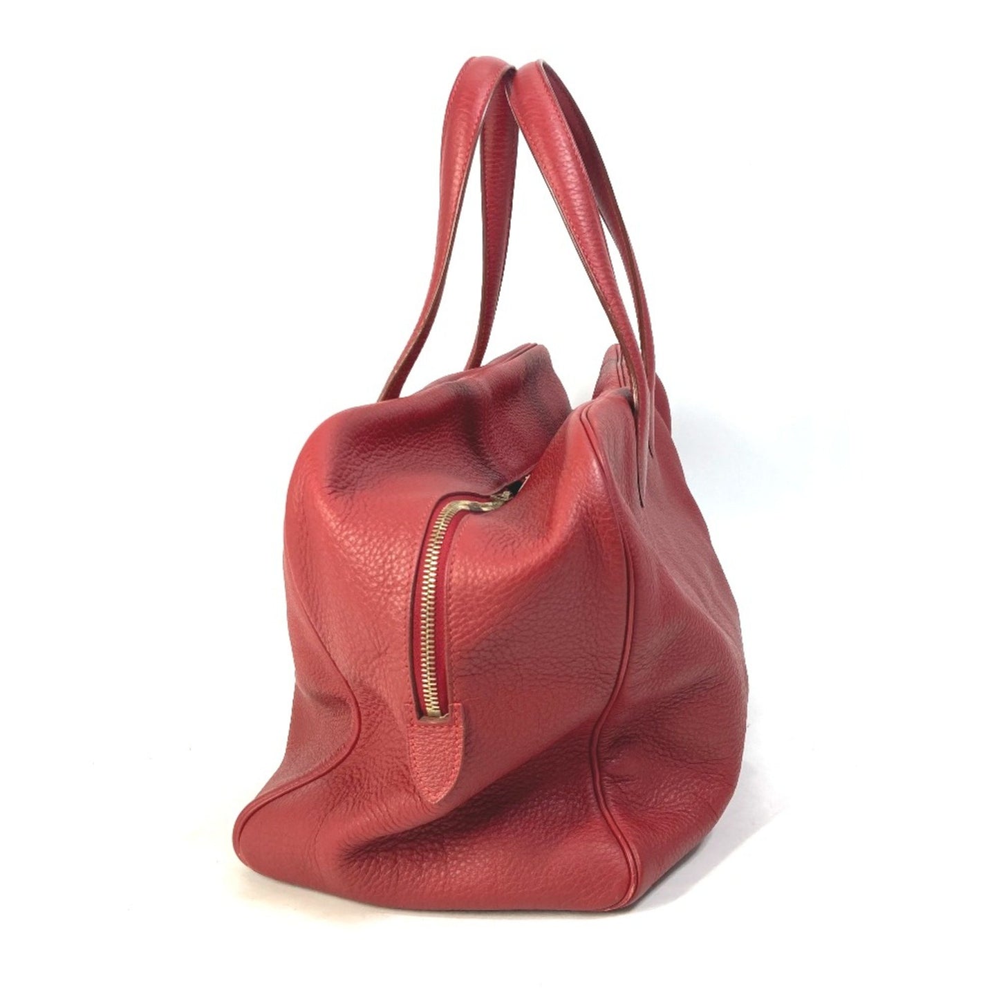 Hermès Red Leather Victoria