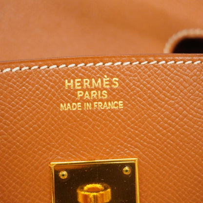 Hermès Brown Leather Birkin 35