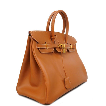 Hermès Brown Leather Birkin 35