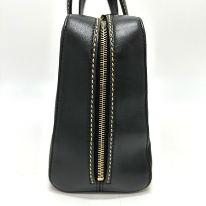 Chanel Black Leather Wild Stitch