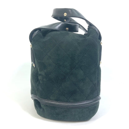 Chanel Green Suede Coco Cocoon