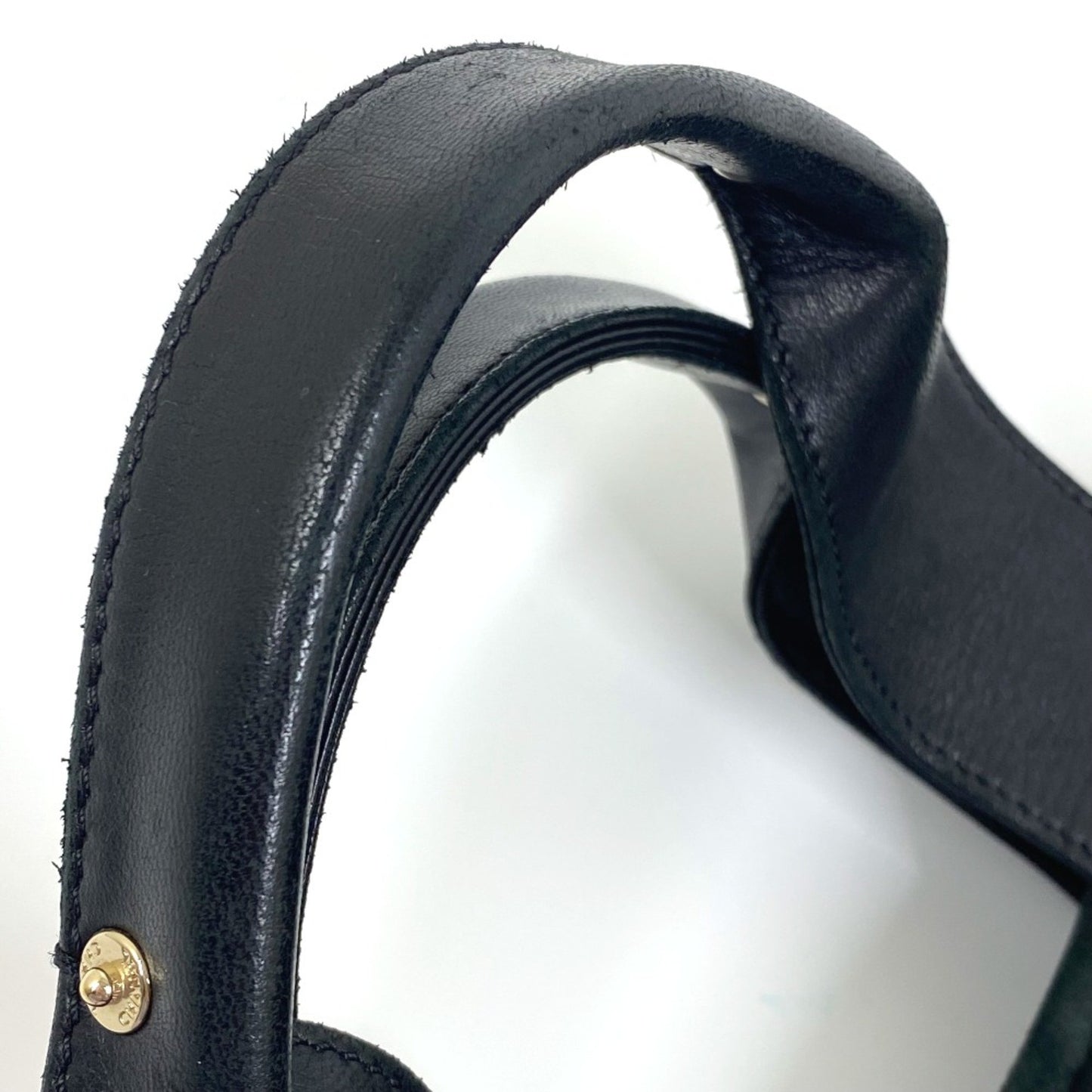 Chanel Green Suede Coco Cocoon