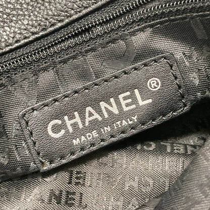 Chanel Black Leather Executive