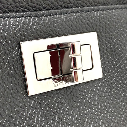 Chanel Black Leather Executive