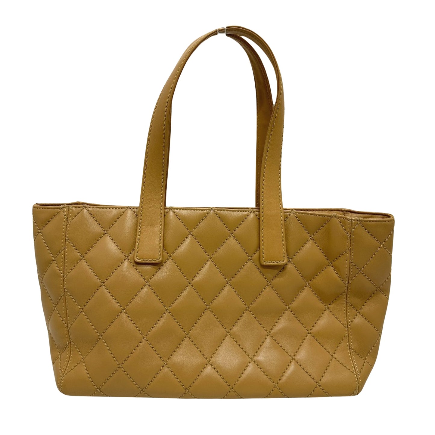 Chanel Brown Leather Wild Stitch