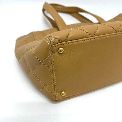 Chanel Brown Leather Wild Stitch