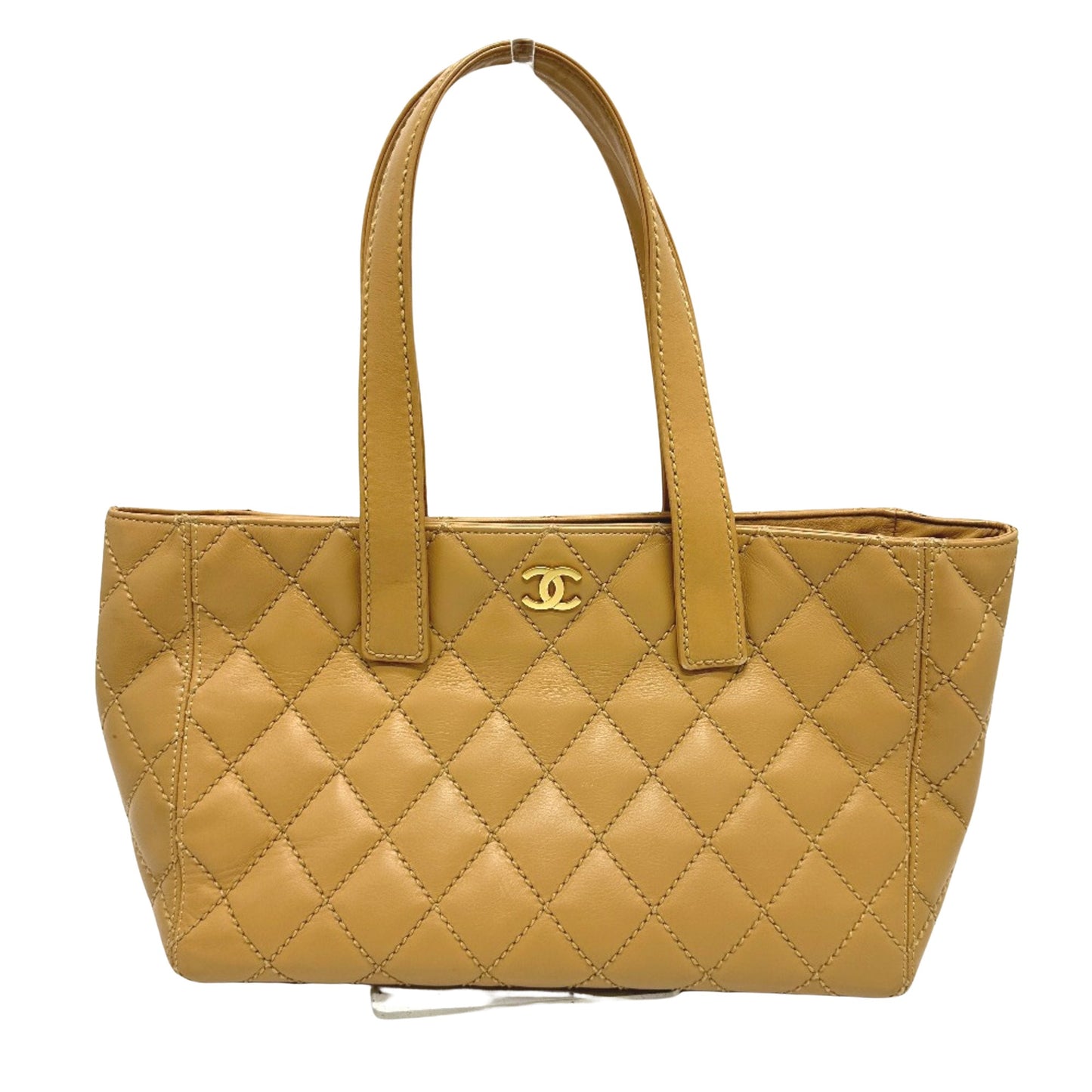 Chanel Brown Leather Wild Stitch