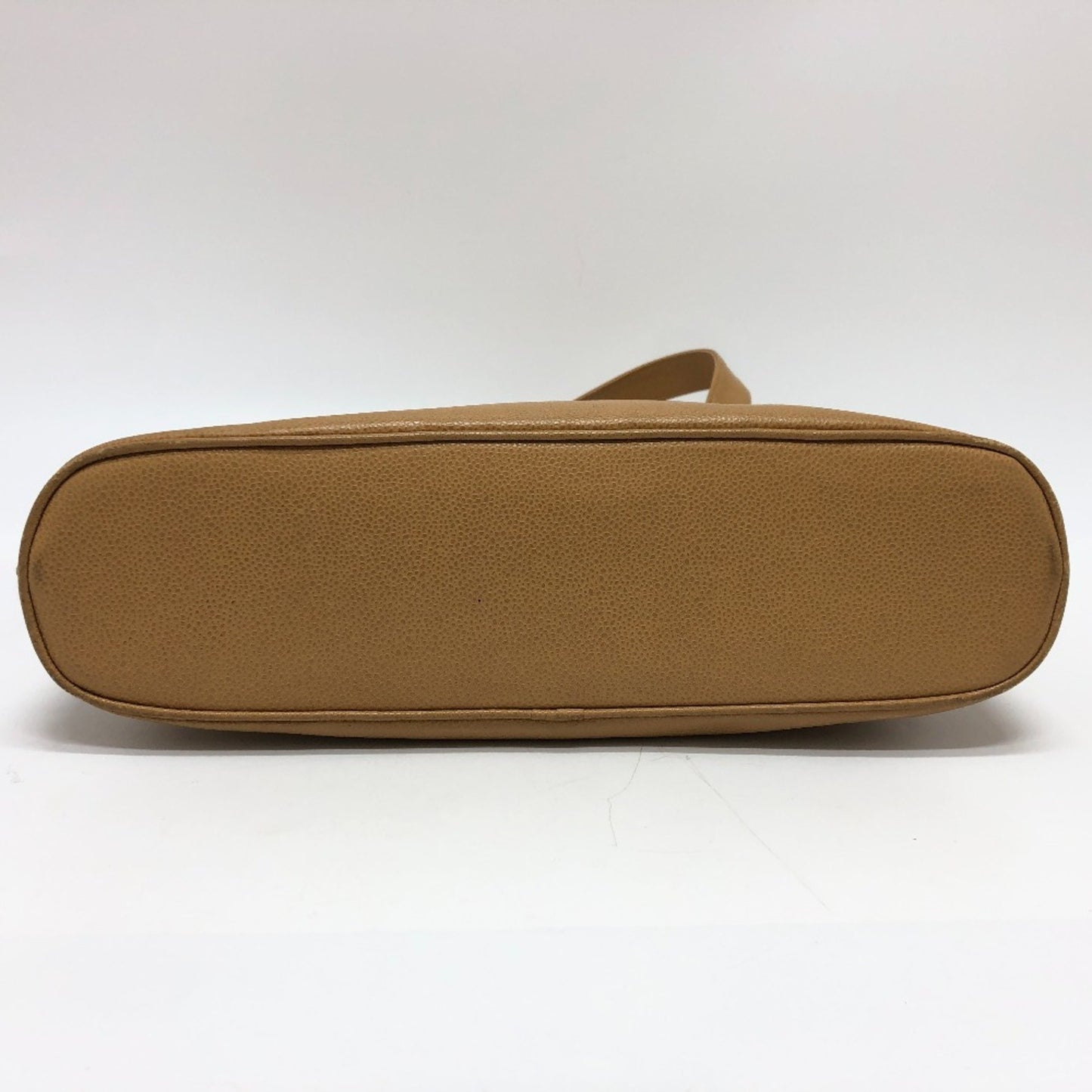Chanel Brown Leather Coco Mark