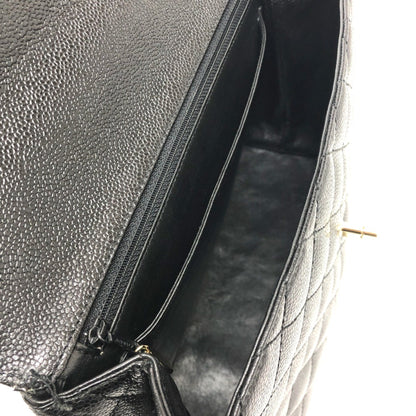 Chanel Black Leather Coco Handle