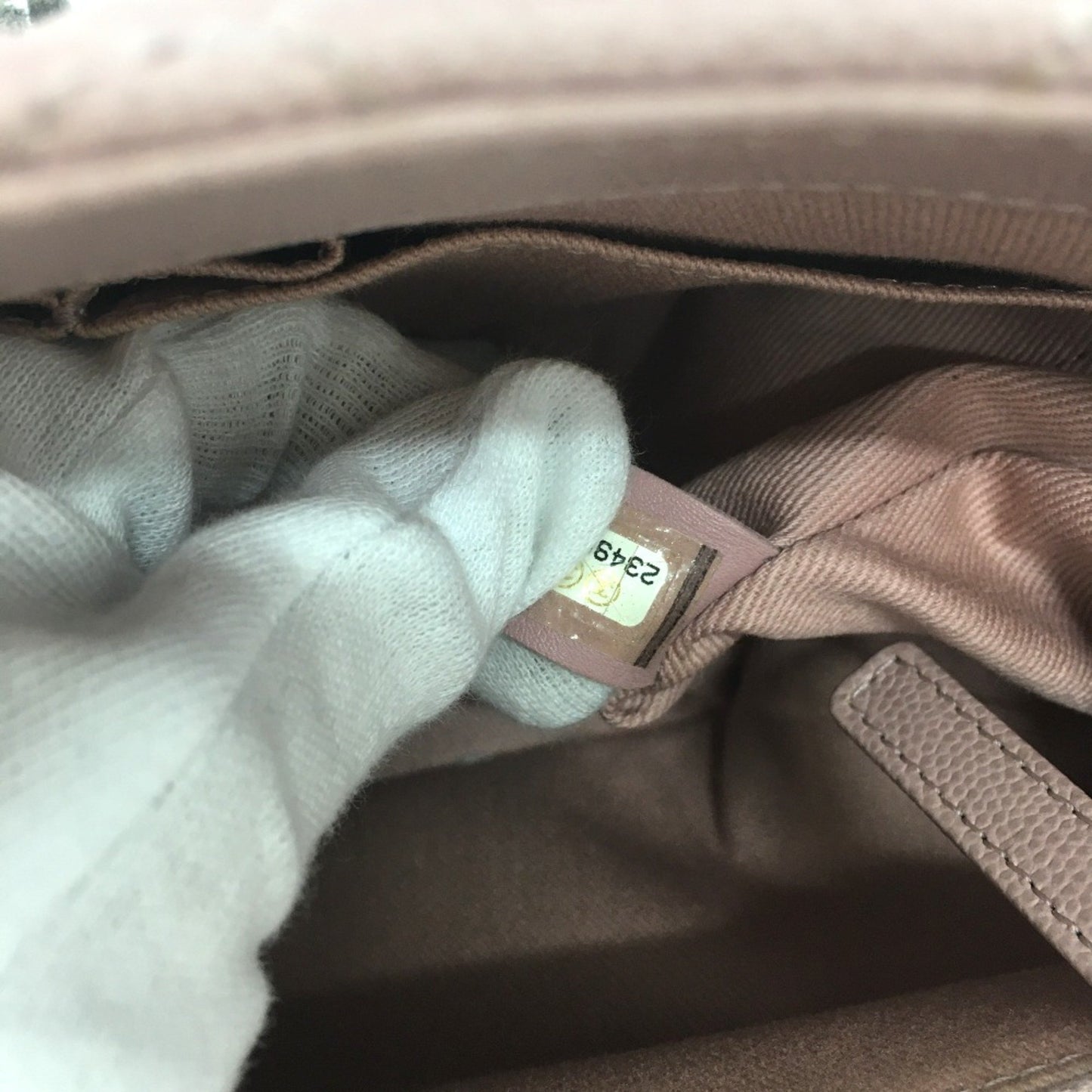 Chanel Pink Leather Coco Handle