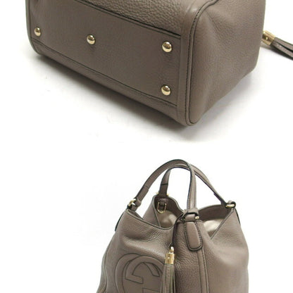 Gucci Brown Leather Soho