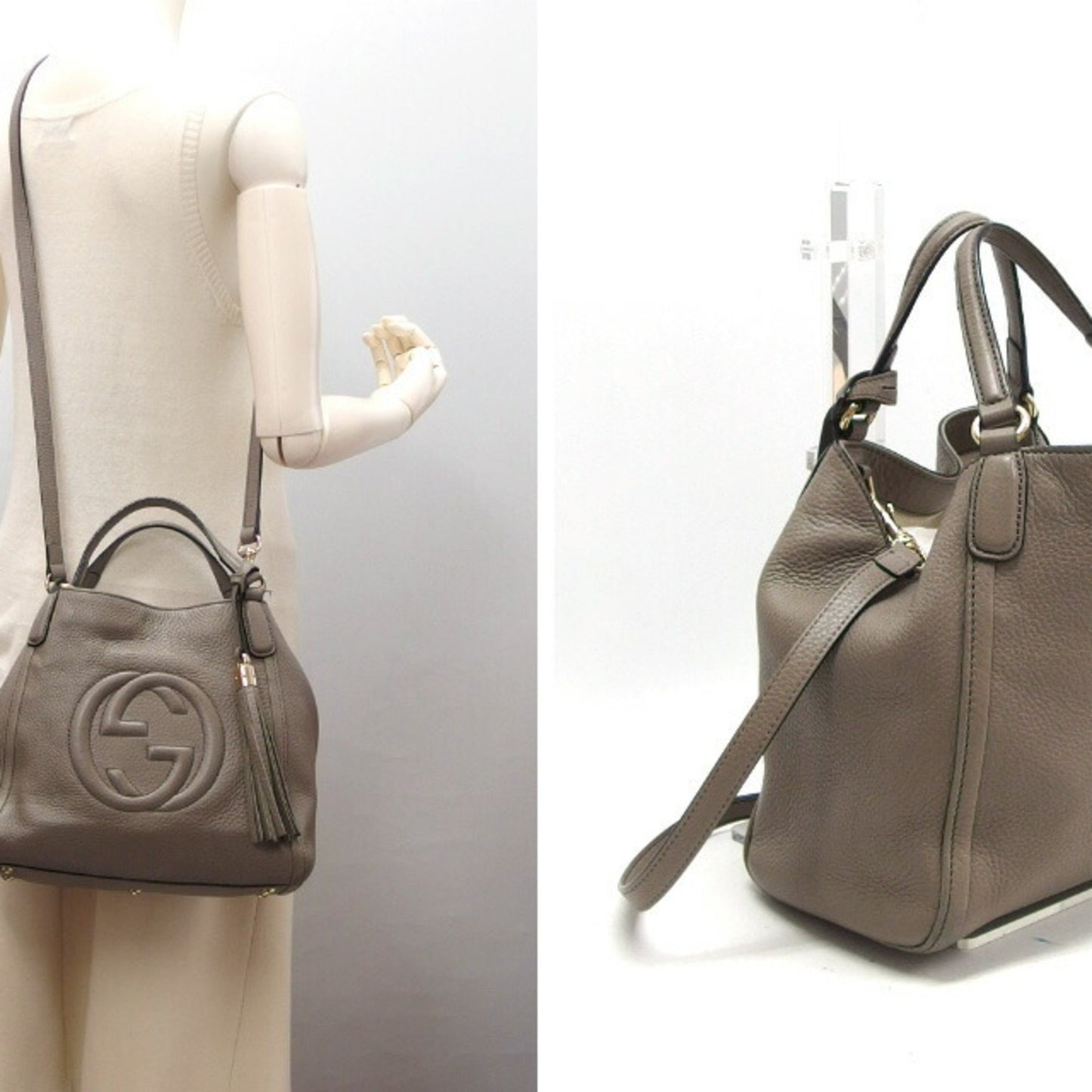 Gucci Brown Leather Soho