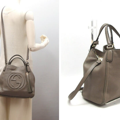 Gucci Brown Leather Soho