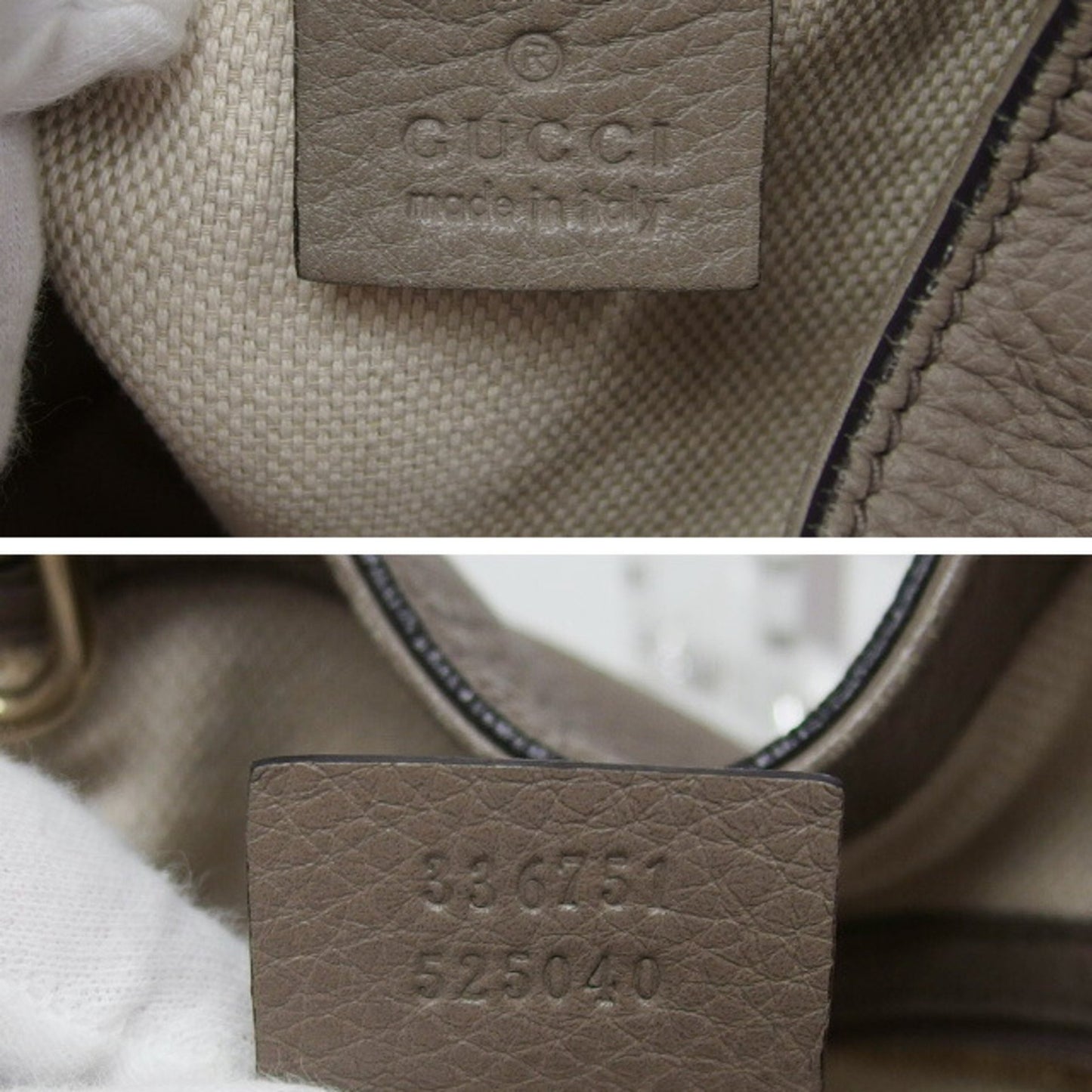 Gucci Brown Leather Soho