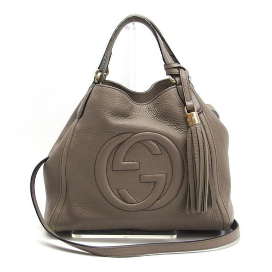 Gucci Brown Leather Soho